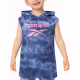 REEBOK Tie-Dye Hooded Tee Blue