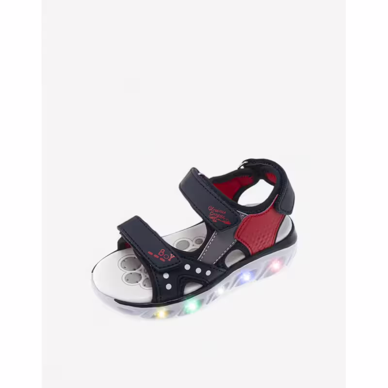 CHICCO Boys Lights Sandals Dark Blue
