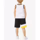 CHICCO Boys Shorts And Tank Top Set Black/White