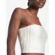 ADIDAS Fashion Cut-Out Crop Top White