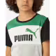 PUMA Essentials+ Colorblock Tee Grey/Green