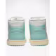 NIKE Air Jordan 1 Mid Shoes White/Blue