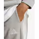 ADIDAS Essentials French Terry Tapered Cuff 3-Stripes Pants Grey