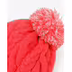 PUMA Cable Pom Beanie Pink