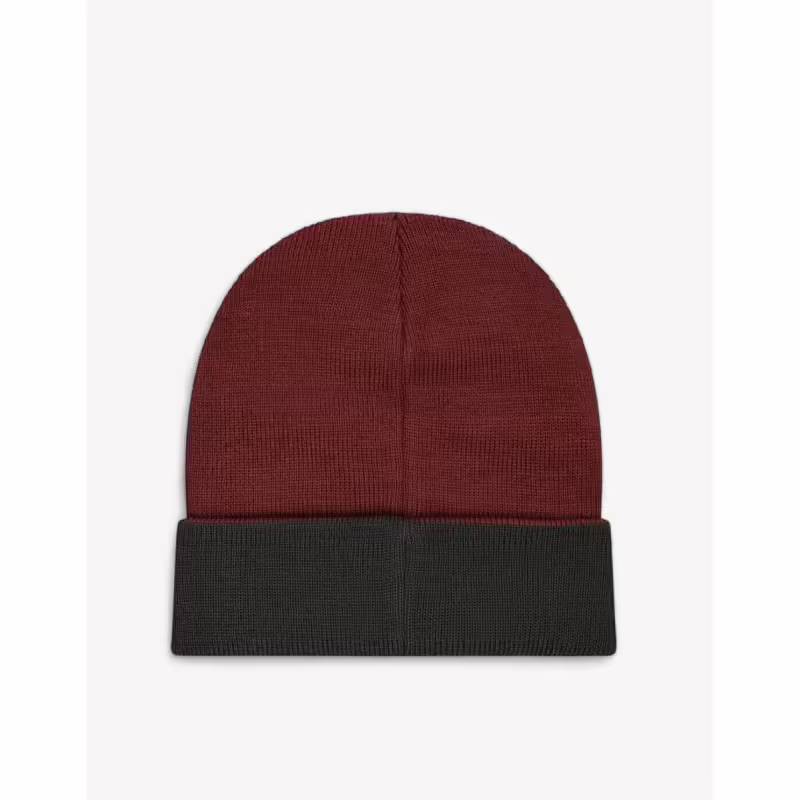 JACK WOLFSKIN Ribbed Beanie Red