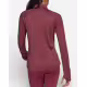 ADIDAS Adizero 1/2 Zip Top Burgundy