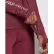 ADIDAS Adizero 1/2 Zip Top Burgundy