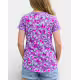 UNDER ARMOUR Live Fierce Instinct Prnt Tee Purple