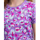 UNDER ARMOUR Live Fierce Instinct Prnt Tee Purple