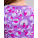 UNDER ARMOUR Live Fierce Instinct Prnt Tee Purple