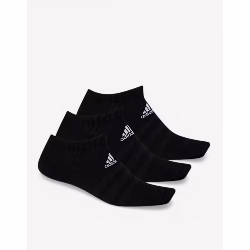 ADIDAS 3-Packs Low-Cut Socks All Black