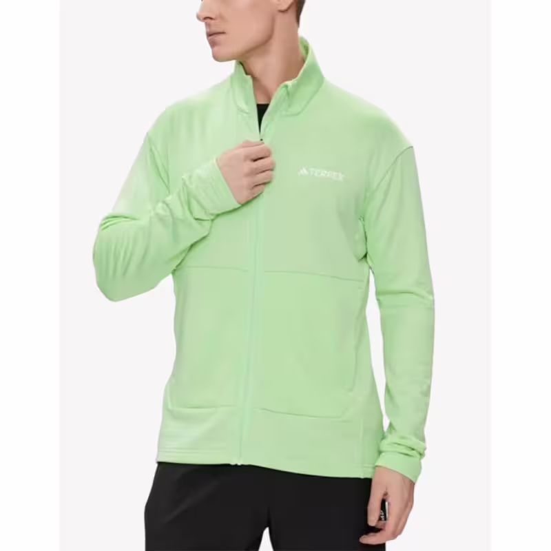 ADIDAS Terrex Multi Light Fleece Full-Zip Jacket Green