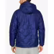 ADIDAS Down Quilt Half Zip Jacket Blue