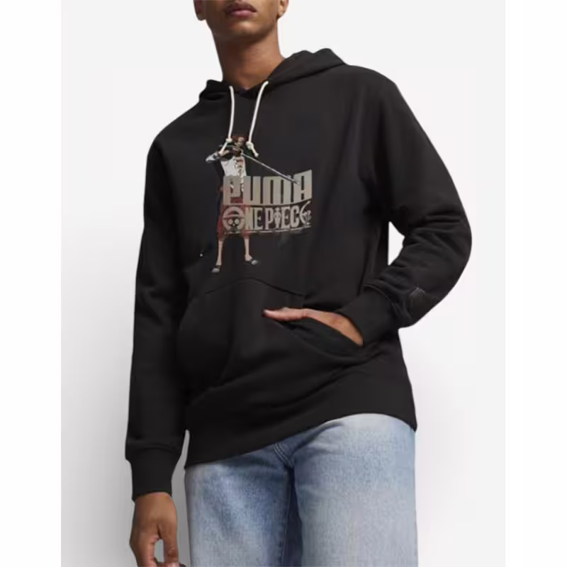 PUMA x One Piece Hoodie Black