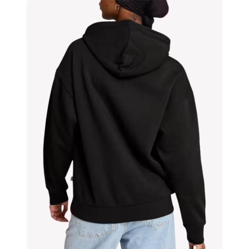 PUMA Essetials+ Script Hoodie Black