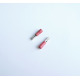 Кабелна обувка женска с изолация червена 2,8mm/1,5mm2