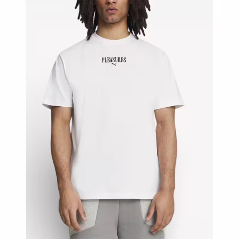 PUMA x Pleasures Graphic Tee White