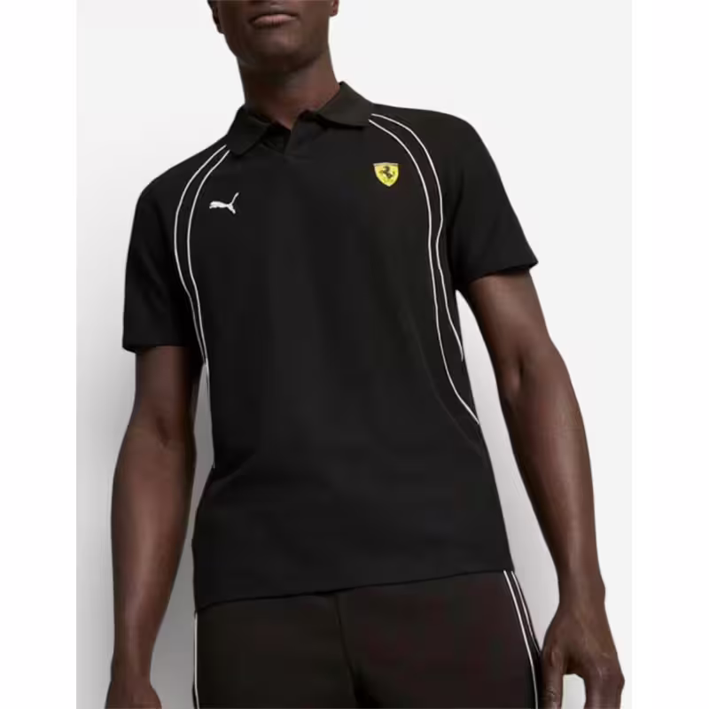 PUMA x Ferrari Race Motorsport Polo Tee Black
