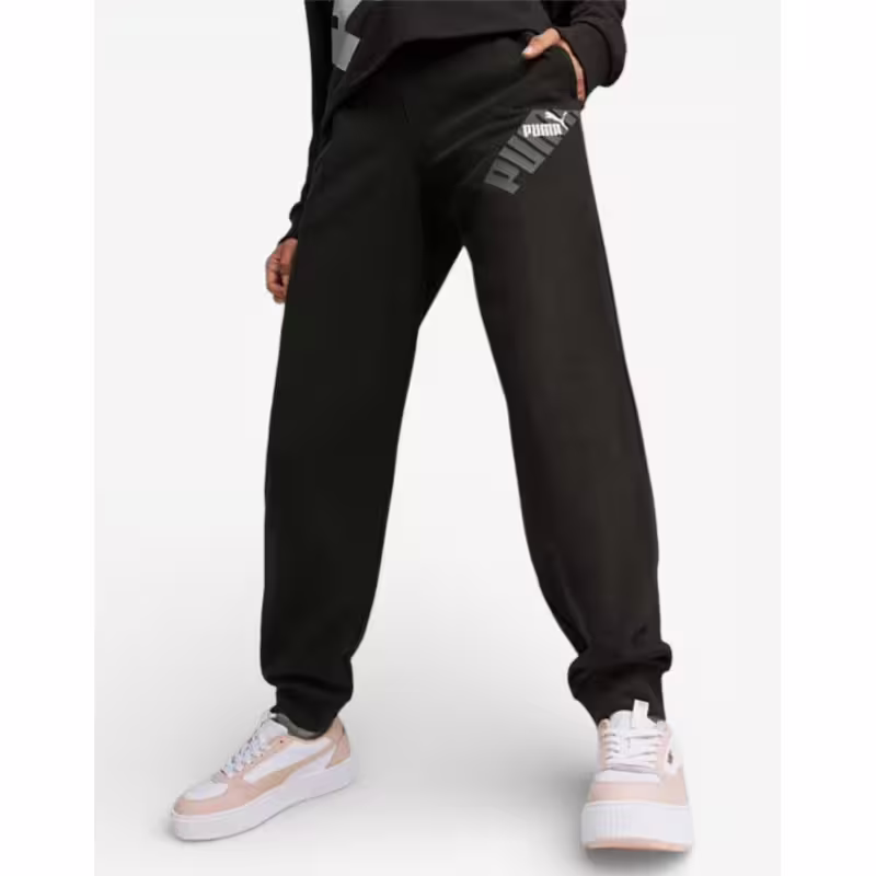 PUMA Power Colorblock High Waist Pants Black
