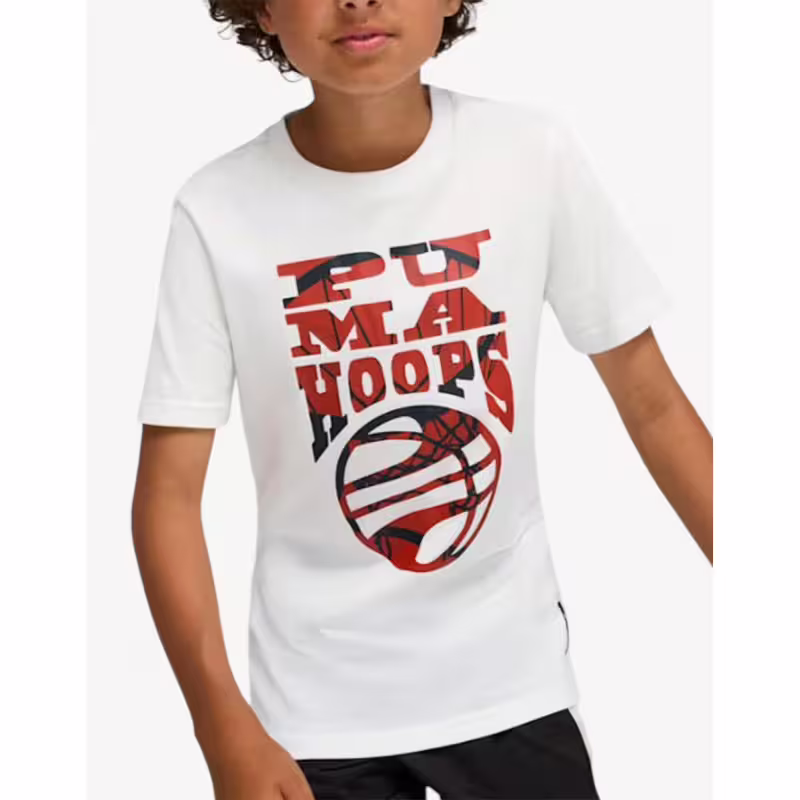 PUMA Basketball Blueprint Tee White