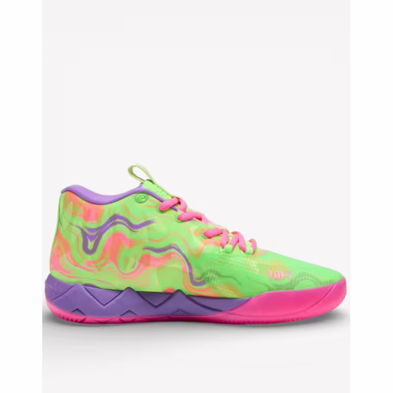 PUMA x LaMelo Ball MB.01 Inverse Toxic Basketball Shoes Multicolor
