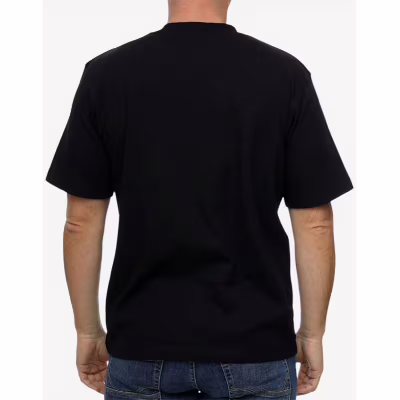 JACK&JONES Black And Branding Tee Black