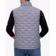 JACK&JONES Quilted Sleeveless Vest Grey