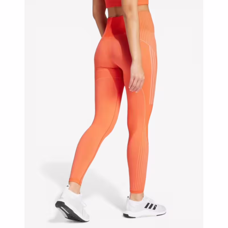 ADIDAS Seamless Branded 7/8  Leggings Orange