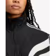 ADIDAS Atlanta Cut Line Loose Nylon Track Top Black
