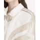 ADIDAS Atlanta Cut Line Loose Nylon Track Top White