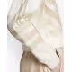 ADIDAS Atlanta Cut Line Loose Nylon Track Top White