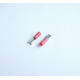Кабелна обувка женска с изолация червена 4,8mm/1,5mm2
