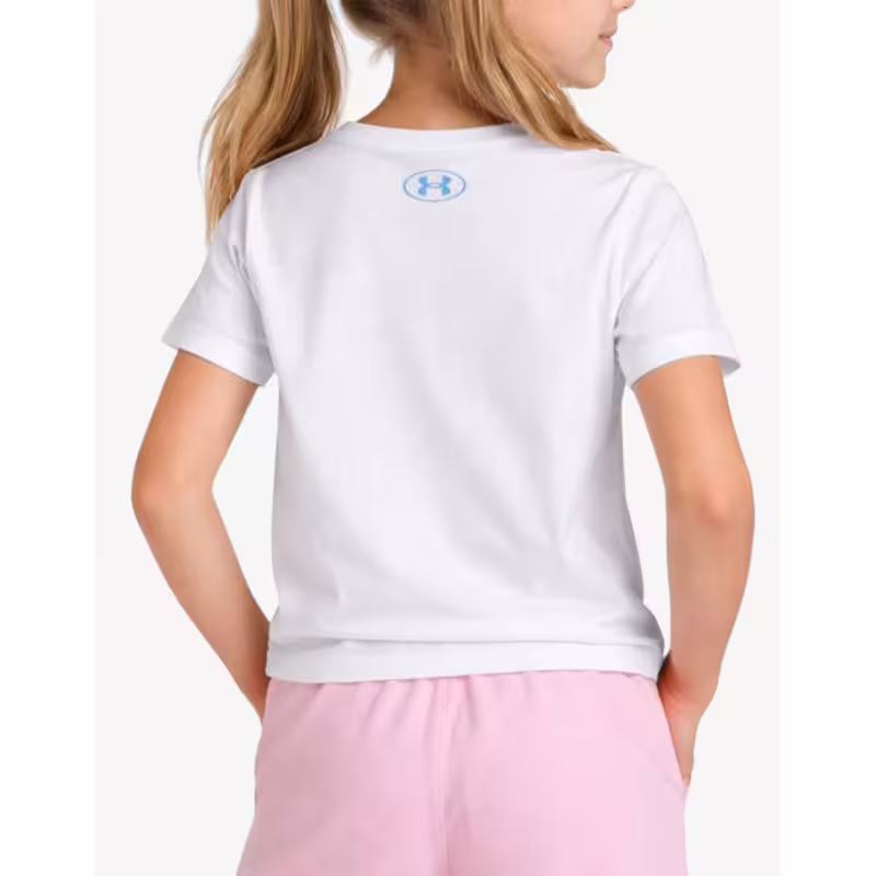UNDER ARMOUR Bubble Wordmark Tee White