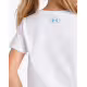 UNDER ARMOUR Bubble Wordmark Tee White