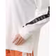ADIDAS Wording Long-Sleeve Sweatshirt White
