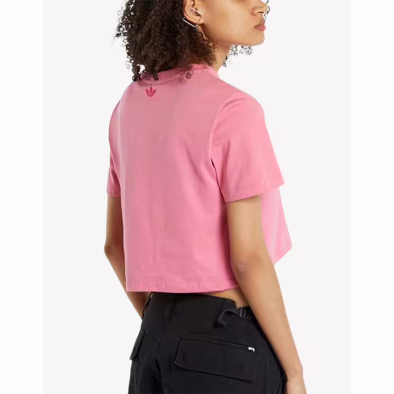ADIDAS Cropped Tee Pink