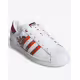 ADIDAS x Superstar Shoes White/Red