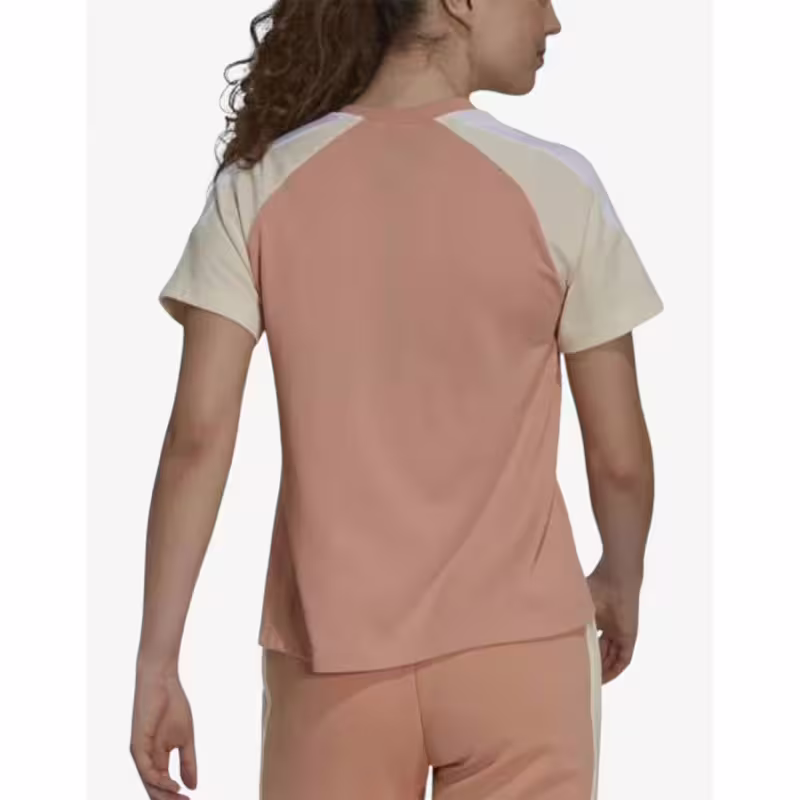 ADIDAS Sportswear Colorblock Tee Pink
