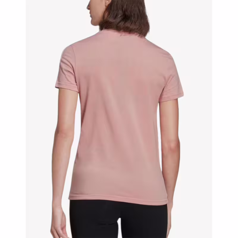ADIDAS Sportswear Essentials Slim 3-Stripes Tee Pink