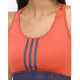 ADIDAS Don't Rest 3-Stripes Bra Red