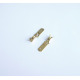Кабелна обувка мъжка със стопер метална 6,3mm/1,5mm2