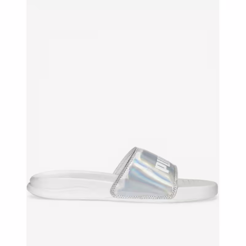 PUMA Popcat 20 Irridescent Slides White