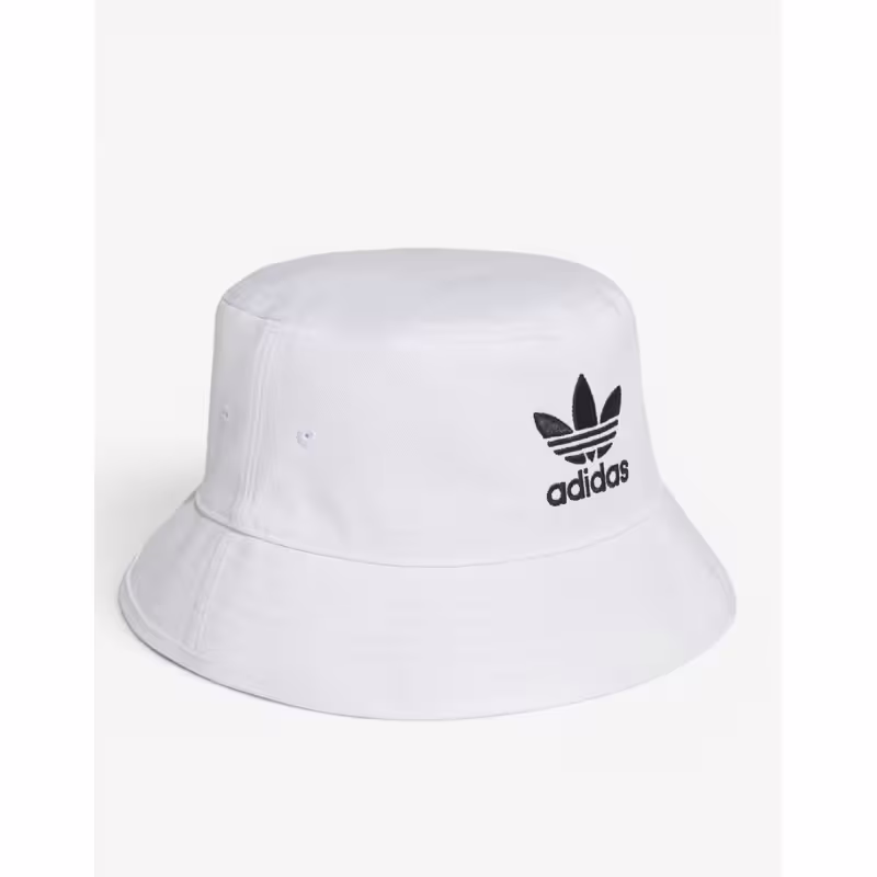 ADIDAS Trefoil Bucket Hat White