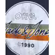 JACK&JONES Jorbrady Tee Ss Crew Neck Sn Jnr Navy