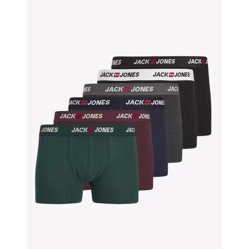 JACK&JONES Jaccorp Logo Boxer Briefs Port Royale 6 Pack