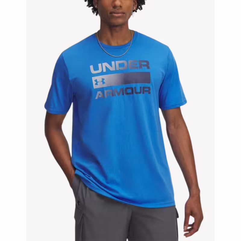 UNDER ARMOUR Team Issue Wordmark Ss Men Tee Deep Blue