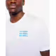 UNDER ARMOUR Triple Stack Logo Ss Tee White