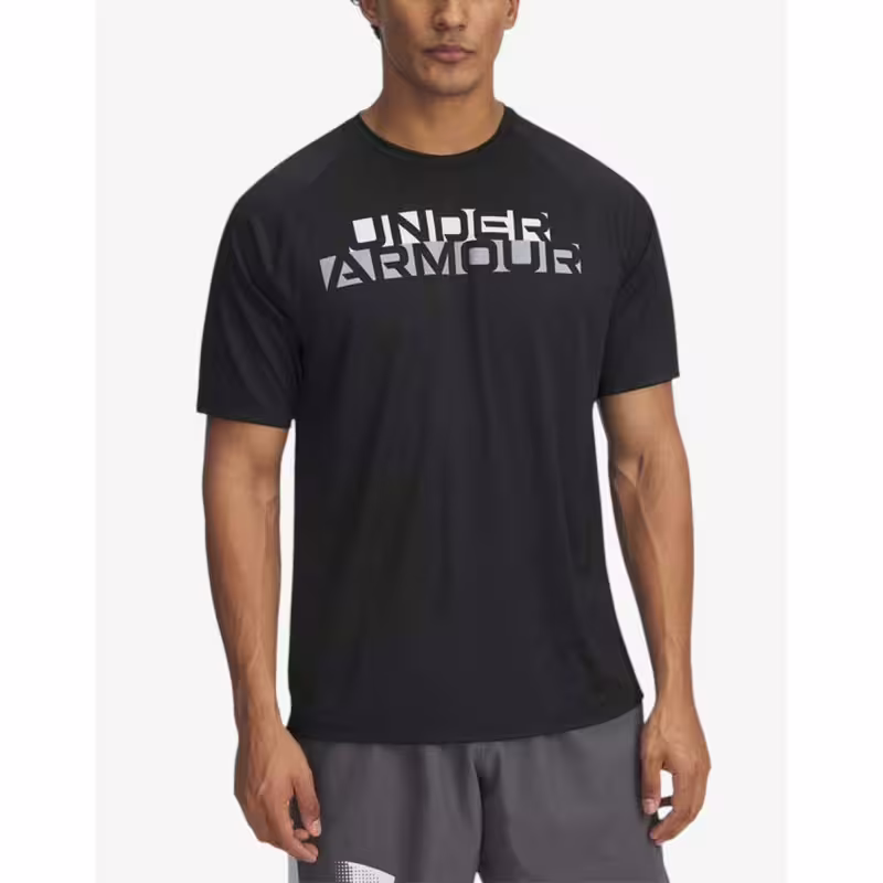UNDER ARMOUR Velocity Ss Tee Black