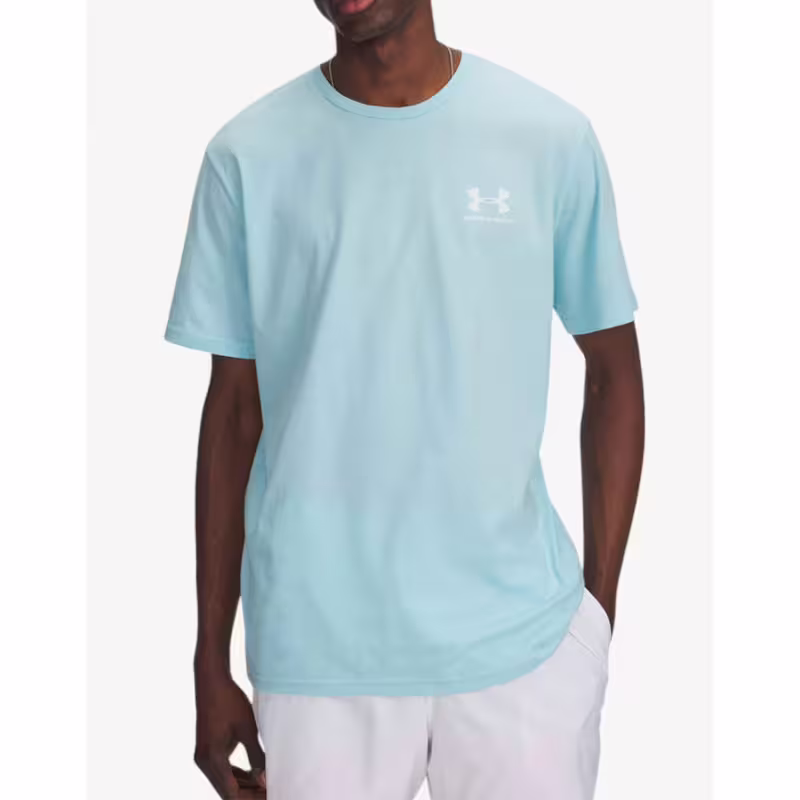 UNDER ARMOUR Sportstyle Left Chest Ss Tee Blue / White