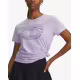 UNDER ARMOUR Varsity Ss Tee Purple